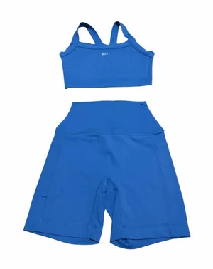 EUC SET Active Sportbody Crop and utility bike shorts - Ripple thumbnail 1