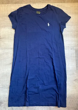 Polo Ralph Lauren Women's Size Small Navy T-Shirt Dress thumbnail 1