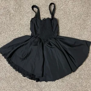 Fit and flare ruffle dress lace dress pleated mini dress summer elegrant dress thumbnail 12