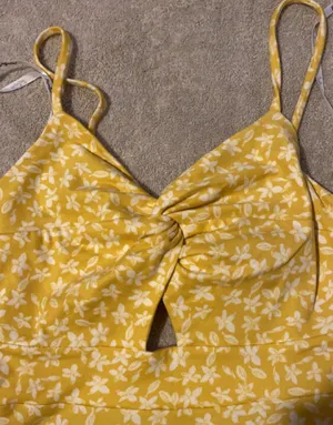 Yellow White Floral Sundress thumbnail 5