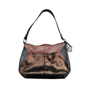The Sak IRIS Medium Hobo Bag Teak-multi Y2K Style Metallic Brass Hardware thumbnail 4