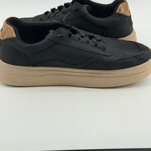 Hey Dude Hudson Lift Metallic‎ Black Tan Platform Sneakers Womens 12 41985-00W thumbnail 3