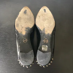 Alexander McQueen Patent Spiked Ballet Flats thumbnail 9
