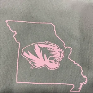 University of Missouri Tiger National Seafoam Green Crewneck Sweatshirt thumbnail 3
