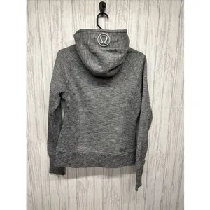 Womens Size 8 Lululemon Scuba Hoodie Gray thumbnail 6