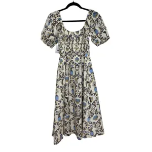 NEW Everyone Loves The Weekend Cotton Positano Dress in Shell Print - Size S thumbnail 5