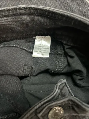 Sonoma Black High-Waist Jeans with Front Pleats thumbnail 4