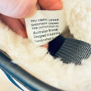 UGG Australian Shepherd AVA clear waterproof sheep wool lined rain boots booties thumbnail 10