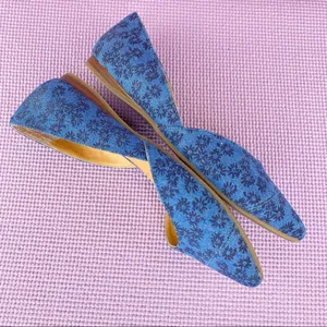 Tommy Hilfiger Naria 3 Floral Denim D'Orsay Ballet Flats Blue 6‎ thumbnail 4