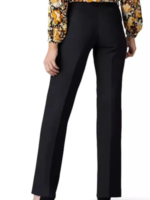 Lee® Women Flex Motion Trouser Pants, Black, size 12, NWT thumbnail 2