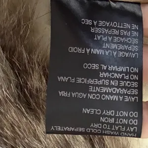 Jack Faux Fur Vest Brown Grey Shawl Collar Luxe Boho Mob Wife Size M thumbnail 11