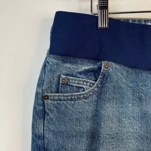 Asos Design Egerton Rigid Cropped Flare Under Belly Maternity Jeans womens 10 thumbnail 4