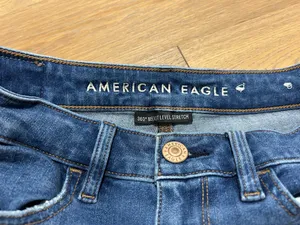 American Eagle Size 4 long hi rise jegging skinny jeans thumbnail 7