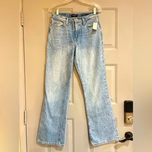 Banana Republic HIGH-RISE RELAXED BOOTCUT Leg Jeans size 26 100% cotton thumbnail 4