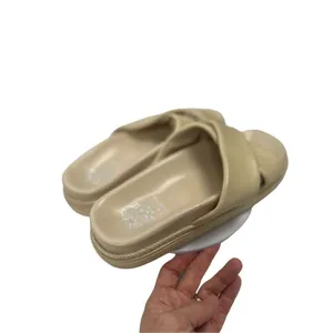 Vince Camuto slides/ sandals size 10M creme straps thumbnail 3