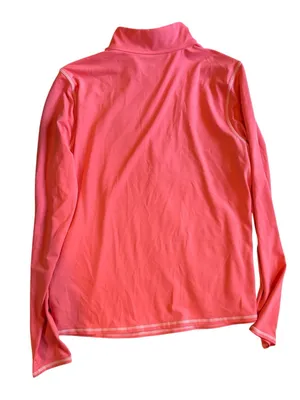 Soybu Pink/Coral Quarter Zip Performance Top L - Thumbholes & Zip Pocket thumbnail 6