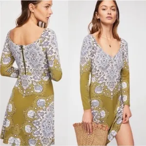 NWT Free People Gabby Mandala Dress Size XS Retail $98.00 thumbnail 2