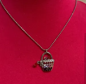 NWT  Crystal Pendant | Necklace thumbnail 4