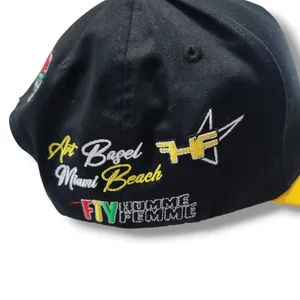 Homme + Femme Hat FTY Africa World Tour Art Basel Embroidered Snapback Hat New thumbnail 6