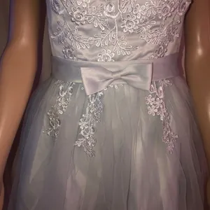Gorgeous special occasion lace tulle dress thumbnail 9
