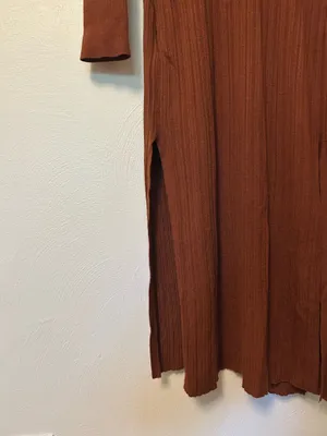 Ribbed Abercrombie & Fitch Longline Cardigan thumbnail 5