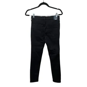 J. Crew Factory 8"-rise black skinny jean in signature stretch‎ Size 27 thumbnail 7