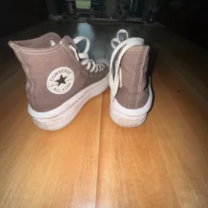 Converse Chuck Taylor All Star‎ Move High Top Platform Brown Sneakers  6.5 thumbnail 3