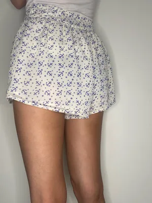 Forever21 Nautical Anchor Flutter Shorts XS thumbnail 4