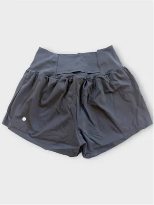 Size L Halara SoftlyZero Airy Super High Waisted 2-in-1 Yoga Shorts thumbnail 2