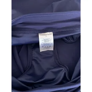 Lands End Tummy Control Swim Skirt Size 8 Navy thumbnail 7