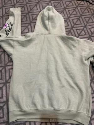 FT Lauderdale Floral Zip-Up Hoodie - Light Sage thumbnail 8