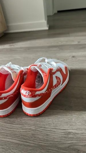 Orange Paisley Nike Dunk Low thumbnail 2