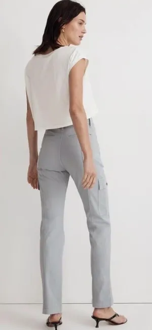 Madewell Grey 90’s Straight Cargo Pant 25 thumbnail 2