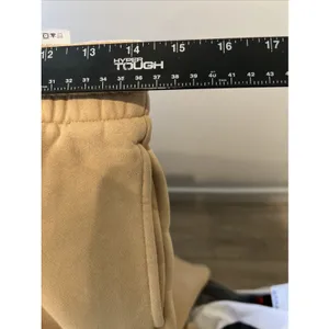 Tna Sweatpants Womens Small Beige COZYAF Fleece Jogger Elastic Waist Lounge thumbnail 12