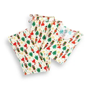 Millie + Roo Women's Long Sleeve Bamboo Pajama Set-XS‎ Holiday Nutcracker NEW thumbnail 4