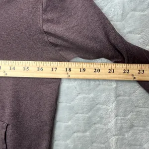 Vuori Halo Essential Hoodie Plum Purple Athleisure Gorpcore Yoga Lounge Women XS thumbnail 5