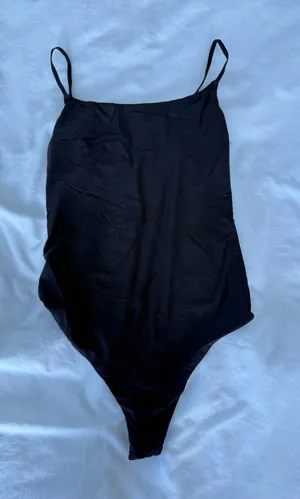 Aerie Black Bodysuit thumbnail 1