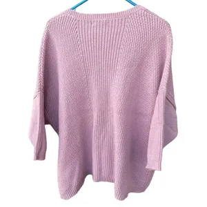 Lands’ End size 1X dolman sleeve chunky knit sweater. thumbnail 2