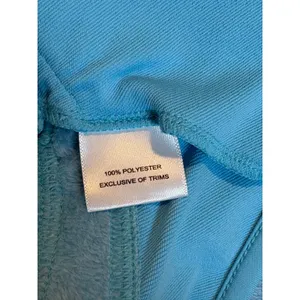 Peter‎ Millar Full Zip Fleece Vest Womens M Blue Sea Island Golf Warmth Hybrid thumbnail 6