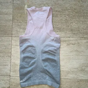 GymShark Sport Tank Top Shirt Size XS Pink‎ Gray thumbnail 5