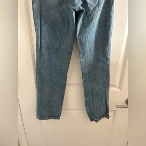 Abercrombie & Fitch Blue Straight Leg Jeans thumbnail 6