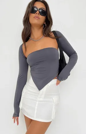 Princess Polly cargo mini skirt thumbnail 1