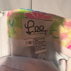 Lilly Pulitzer patchwork‎ skirt vintage size 0 thumbnail 6