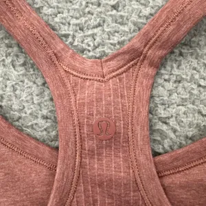 Lululemon Ebb To Street Tank Top Spiced Chai Pink Athletic Athleisure Women's 6 thumbnail 3