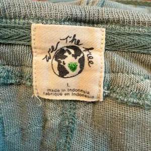 Free People Care FP Ready For This Tee Cropped Oversized Aegean Teal Size Large thumbnail 5