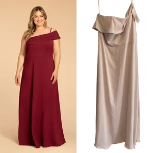 Hayley Paige Occasions Bridesmaids Dress Style W914 Cashmere Size 22 NEW thumbnail 2