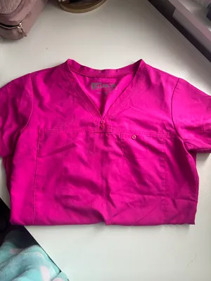 Greys Anatomy Pink Scrubs Top thumbnail 2