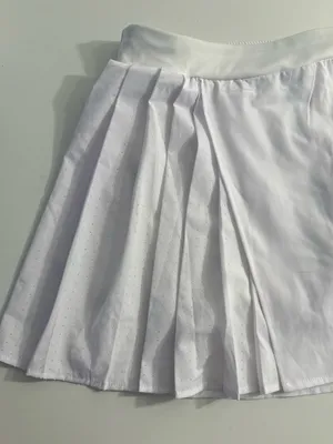Avia White Pleated Women's Tennis Skort thumbnail 1