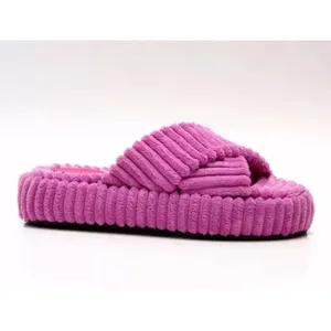 NWOB Free People Two Days in Ibiza Terry‎ Platfrom Slide Sandals Orchid size 9.5 thumbnail 11
