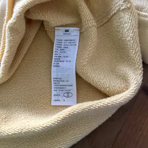 Abercrombie & Fitch Yellow Zip-Up Hoodie thumbnail 3